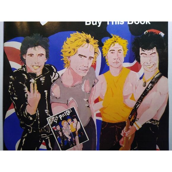 Sex Pistols Punk Rock Fantasy Comic July 1990 Johnny Rotten Sid Vicious UNUSED - Picture 3 of 10